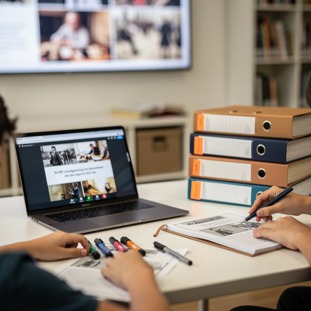 Worldwidehistory engaging history workshop for London schools with student participation and expert educator